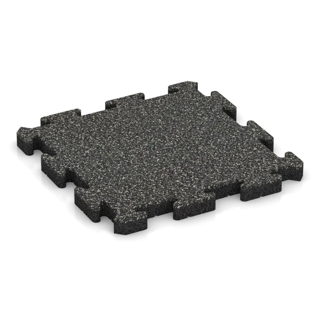 Chodníkové dlaždice von WARCO im Farbdesign Tmavě šedá žula mit den Abmessungen 500 x 500 x 40 mm. Produktfoto von Artikel 2876 in der Aufsicht von schräg vorne.