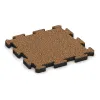 Vnitřní podlahová dlaždice puzzle von WARCO im Farbdesign Terra Cotta mit den Abmessungen 500 x 500 x 40 mm. Produktfoto von Artikel 5931 in der Aufsicht von schräg vorne.