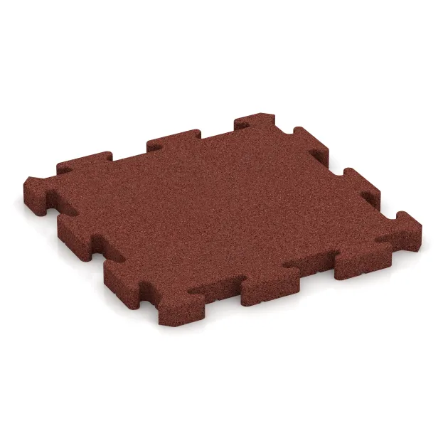 Sportovní krytina pro psy HD von WARCO im Farbdesign Cihlově červená mit den Abmessungen 500 x 500 x 40 mm. Produktfoto von Artikel 4036 in der Aufsicht von schräg vorne.