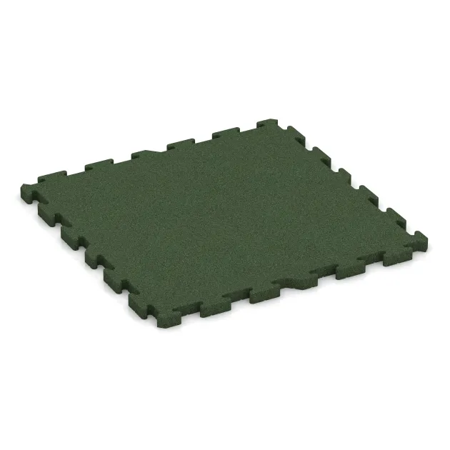 Sportovní krytina pro psy HD von WARCO im Farbdesign Trávově zelená mit den Abmessungen 1000 x 1000 x 40 mm. Produktfoto von Artikel 4078 in der Aufsicht von schräg vorne.