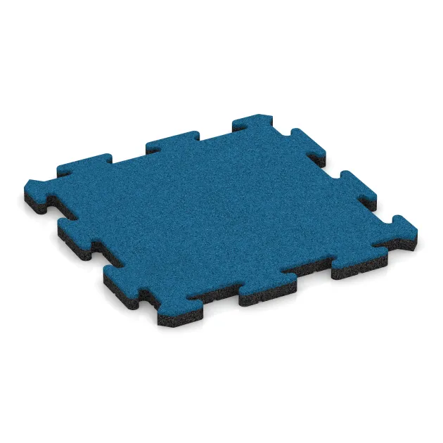 Venkovní dlaždice na klik von WARCO im Farbdesign Nebe modrá mit den Abmessungen 500 x 500 x 30 mm. Produktfoto von Artikel 5310 in der Aufsicht von schräg vorne.