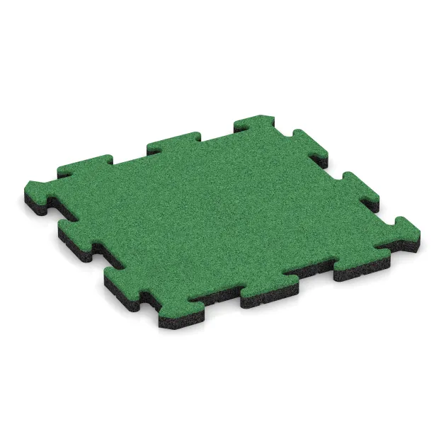 Venkovní dlaždice na klik von WARCO im Farbdesign Jarní zelená mit den Abmessungen 500 x 500 x 30 mm. Produktfoto von Artikel 5241 in der Aufsicht von schräg vorne.