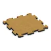 Venkovní dlaždice na klik von WARCO im Farbdesign Citronová žlutá mit den Abmessungen 500 x 500 x 30 mm. Produktfoto von Artikel 5307 in der Aufsicht von schräg vorne.