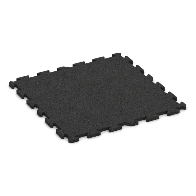Podlahová krytina pro psy von WARCO im Farbdesign Antracit mit den Abmessungen 1000 x 1000 x 30 mm. Produktfoto von Artikel 3354 in der Aufsicht von schräg vorne.