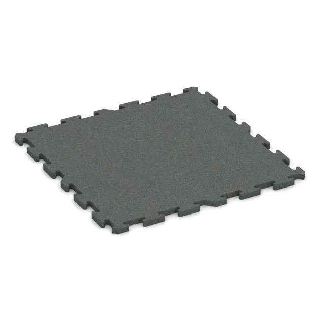 Sportovní krytina pro psy HD von WARCO im Farbdesign Šedá břidlice mit den Abmessungen 1000 x 1000 x 30 mm. Produktfoto von Artikel 3363 in der Aufsicht von schräg vorne.