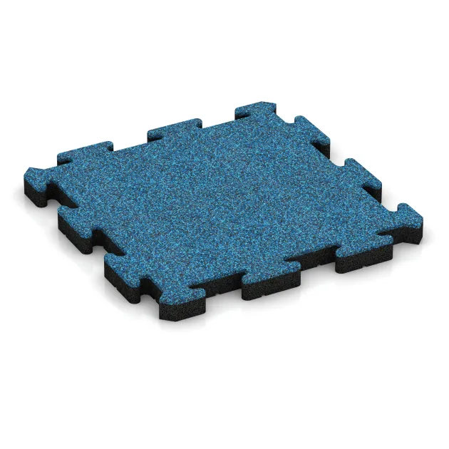 Paving slab von WARCO im Farbdesign Atlantik mit den Abmessungen 500 x 500 x 50 mm. Produktfoto von Artikel 3066 in der Aufsicht von schräg vorne.