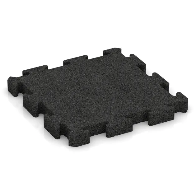 Paddock mat von WARCO im Farbdesign Antracit mit den Abmessungen 500 x 500 x 50 mm. Produktfoto von Artikel 4085 in der Aufsicht von schräg vorne.