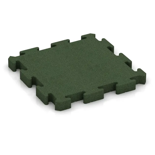 Paving slab von WARCO im Farbdesign Trávově zelená mit den Abmessungen 500 x 500 x 50 mm. Produktfoto von Artikel 3146 in der Aufsicht von schräg vorne.