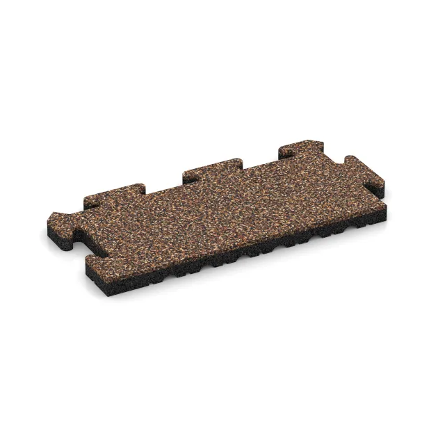 Okrajová dlaždice HD von WARCO im Farbdesign Kůra a Basto mit den Abmessungen 500 x 235 x 30 mm. Produktfoto von Artikel 4890 in der Aufsicht von schräg vorne.