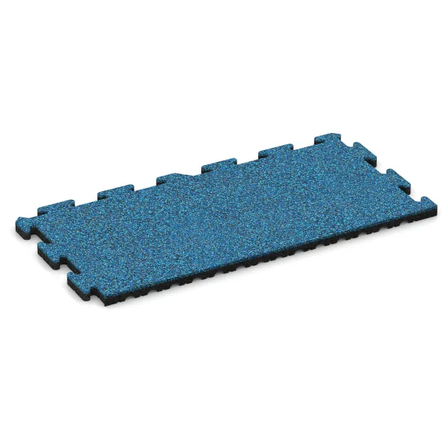 Okrajová dlaždice HD von WARCO im Farbdesign Atlantik mit den Abmessungen 1000 x 485 x 30 mm. Produktfoto von Artikel 5052 in der Aufsicht von schräg vorne.