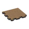 Rohová dlaždice von WARCO im Farbdesign Maroko mit den Abmessungen 485 x 485 x 40 mm. Produktfoto von Artikel 5110 in der Aufsicht von schräg vorne.