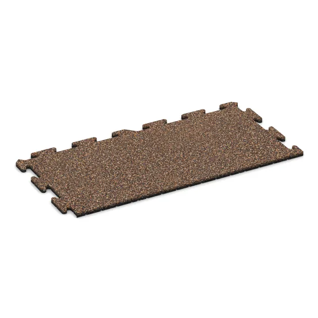 Okrajová dlaždice von WARCO im Farbdesign Kůra a Basto mit den Abmessungen 1000 x 485 x 18 mm. Produktfoto von Artikel 4756 in der Aufsicht von schräg vorne.