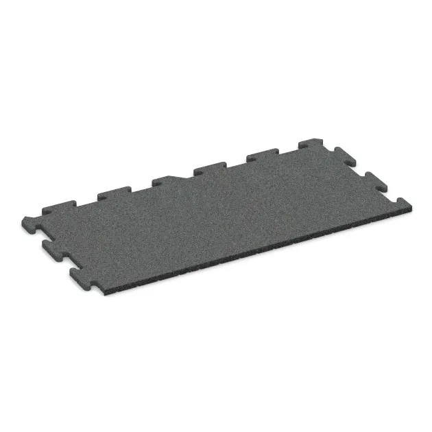 Okrajová dlaždice von WARCO im Farbdesign Šedá břidlice mit den Abmessungen 1000 x 485 x 18 mm. Produktfoto von Artikel 4827 in der Aufsicht von schräg vorne.