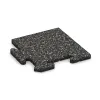 Rohová dlaždice von WARCO im Farbdesign Tmavě šedý granit mit den Abmessungen 235 x 235 x 18 mm. Produktfoto von Artikel 4714 in der Aufsicht von schräg vorne.