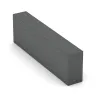 Schod z gumového granulátu von WARCO im Farbdesign Šedá břidlice mit den Abmessungen 1000 x 300 x 150 mm. Produktfoto von Artikel 2601 in der Aufsicht von schräg vorne.