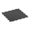 Sportovní podlaha Kompakt von WARCO im Farbdesign Antracit mit den Abmessungen 100 × 100 × 0,8 cm. Produktfoto von Artikel 6449 in der Aufsicht von schräg vorne.