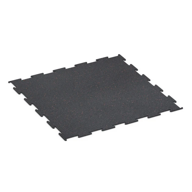 Sportovní podlaha Kompakt von WARCO im Farbdesign Lehce červeně posypaná mit den Abmessungen 100 × 100 × 0,8 cm. Produktfoto von Artikel 6450 in der Aufsicht von schräg vorne.