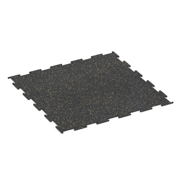 Sportovní podlaha Kompakt von WARCO im Farbdesign Lehce žlutě posypaná mit den Abmessungen 100 × 100 × 0,8 cm. Produktfoto von Artikel 6454 in der Aufsicht von schräg vorne.