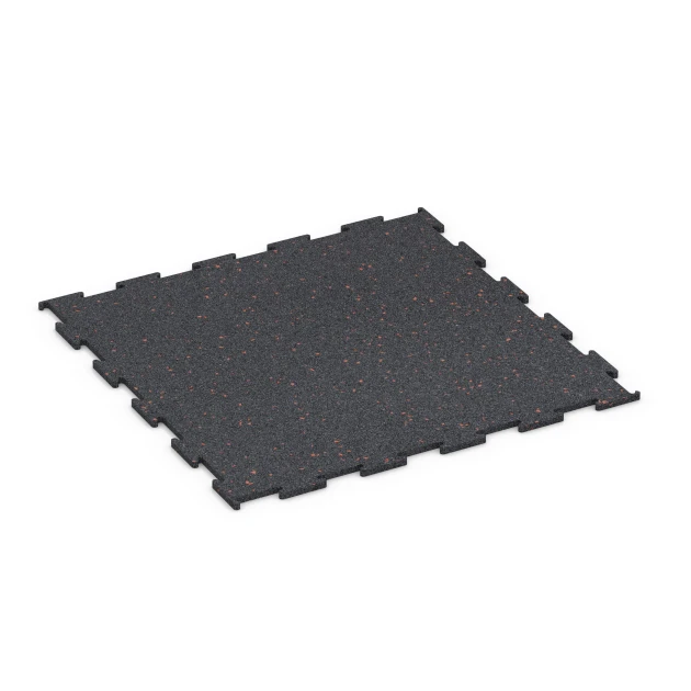 Sportovní podlaha Kompakt von WARCO im Farbdesign Lehce červeně posypaná mit den Abmessungen 50 × 50 × 0,8 cm. Produktfoto von Artikel 6456 in der Aufsicht von schräg vorne.