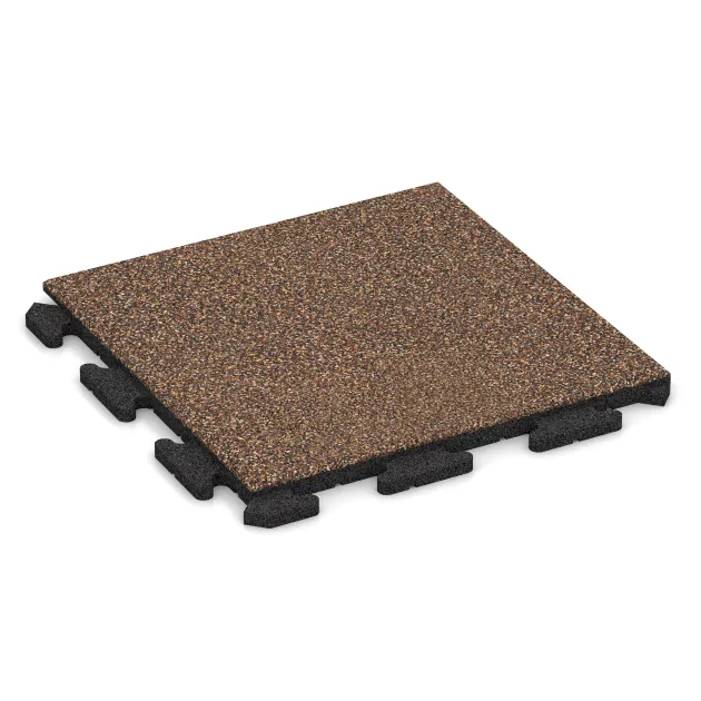 Terasa dlaždice Classic von WARCO im Farbdesign Kůra a Basto mit den Abmessungen 500 x 500 x 30 mm. Produktfoto von Artikel 1162 in der Aufsicht von schräg vorne.