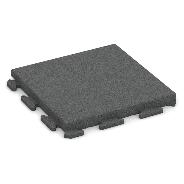 Terasa dlaždice Classic von WARCO im Farbdesign Šedá břidlice mit den Abmessungen 500 x 500 x 50 mm. Produktfoto von Artikel 1476 in der Aufsicht von schräg vorne.