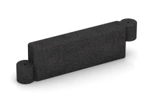 Gumový modulární blok