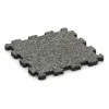Schodová dlaždice von WARCO im Farbdesign Šedý granit mit den Abmessungen 306 x 306 x 20 mm. Produktfoto von Artikel 5423 in der Aufsicht von schräg vorne.