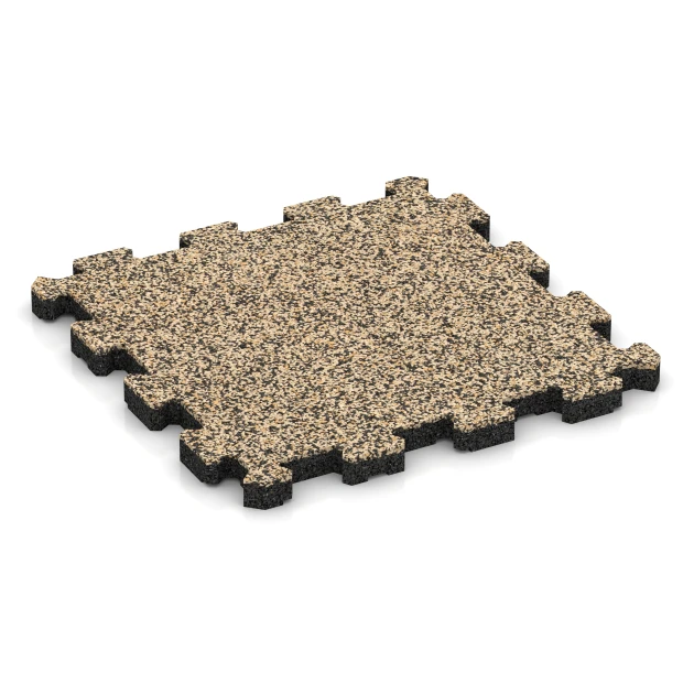 Dlaždice k bazénu bez spár von WARCO im Farbdesign Travertin mit den Abmessungen 30,6 x 30,6 x 2 cm | 0,094 m². Produktfoto von Artikel 3856 in der Aufsicht von schräg vorne.