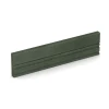 Flexibilní gumový obrubník von WARCO im Farbdesign Travní zelená mit den Abmessungen 100 x 5 x 25 cm. Produktfoto von Artikel 3786 in der Aufsicht von schräg vorne.