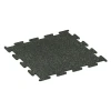 Fitness Performance Elite gumová podlaha do fitness von WARCO im Farbdesign Lehce zeleně kropenatá mit den Abmessungen 100 x 100 x 1,5 cm | 1,00 m². Produktfoto von Artikel 3759 in der Aufsicht von schräg vorne.