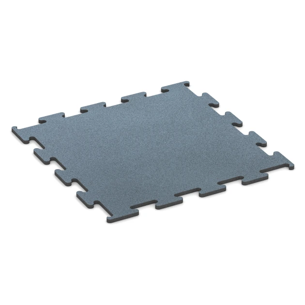 Fitness Performance Elite Tréninková Podlaha von WARCO im Farbdesign Patinované stříbro mit den Abmessungen 100 x 100 x 2 cm | 1,00 m². Produktfoto von Artikel 6162 in der Aufsicht von schräg vorne.