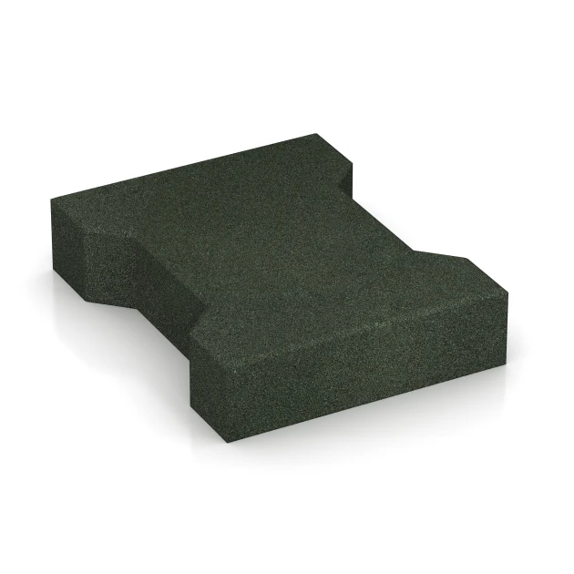 Zámková dlažba von WARCO im Farbdesign Travní zelená mit den Abmessungen 20 × 16,5 × 4,3 cm | 0,0278 m². Produktfoto von Artikel 5267 in der Aufsicht von schräg vorne.