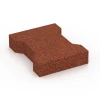 Zámková dlažba von WARCO im Farbdesign Cihlově červená mit den Abmessungen 20 x 16,5 x 4,5 cm | 0,0278 m². Produktfoto von Artikel 7069 in der Aufsicht von schräg vorne.