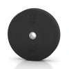 Bumper Plate Slim von WARCO im Farbdesign Antracit mit den Abmessungen 20 kg | ø 45,4 x 8,61 cm. Produktfoto von Artikel 6089 in der Aufsicht von schräg vorne.