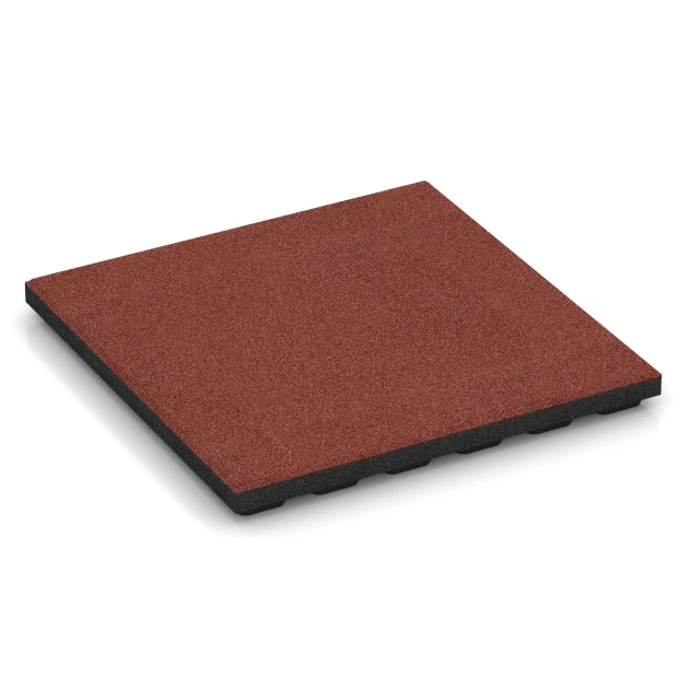Tlumicí deska – 125 cm von WARCO im Farbdesign Rajčatově červená mit den Abmessungen 50 x 50 x 4 cm | 0,25 m². Produktfoto von Artikel 6132 in der Aufsicht von schräg vorne.
