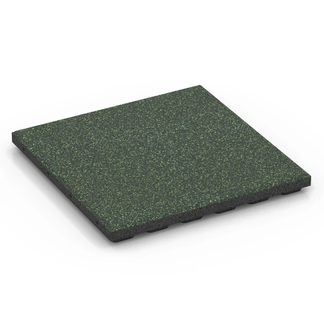 Terasová dlaždice Classic von WARCO im Farbdesign Anglický trávník mit den Abmessungen 50 x 50 x 4 cm. Produktfoto von Artikel 6365 in der Aufsicht von schräg vorne.