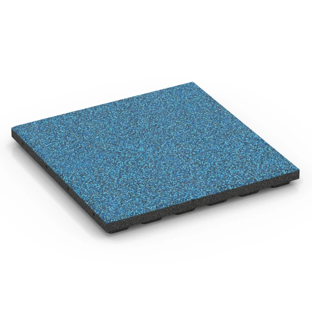 Terasová dlaždice Classic von WARCO im Farbdesign Atlantik mit den Abmessungen 50 x 50 x 4 cm. Produktfoto von Artikel 6370 in der Aufsicht von schräg vorne.