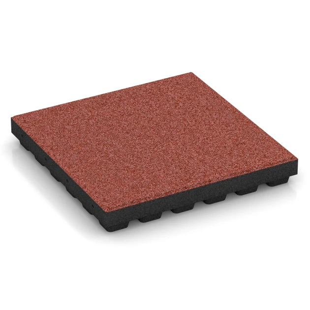 Dopadová dlažba – 205 cm von WARCO im Farbdesign Rajčatově červená mit den Abmessungen 50 x 50 x 7 cm. Produktfoto von Artikel 6140 in der Aufsicht von schräg vorne.