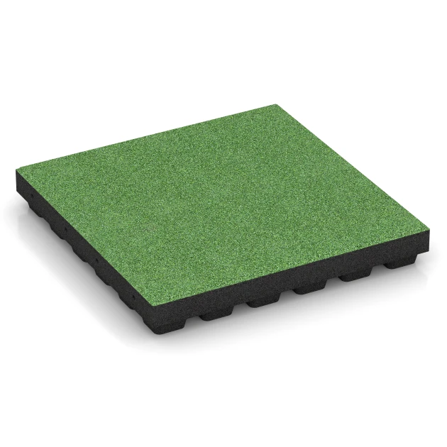 Dopadová dlažba – 205 cm von WARCO im Farbdesign Lipová zelená mit den Abmessungen 50 x 50 x 7 cm. Produktfoto von Artikel 6141 in der Aufsicht von schräg vorne.