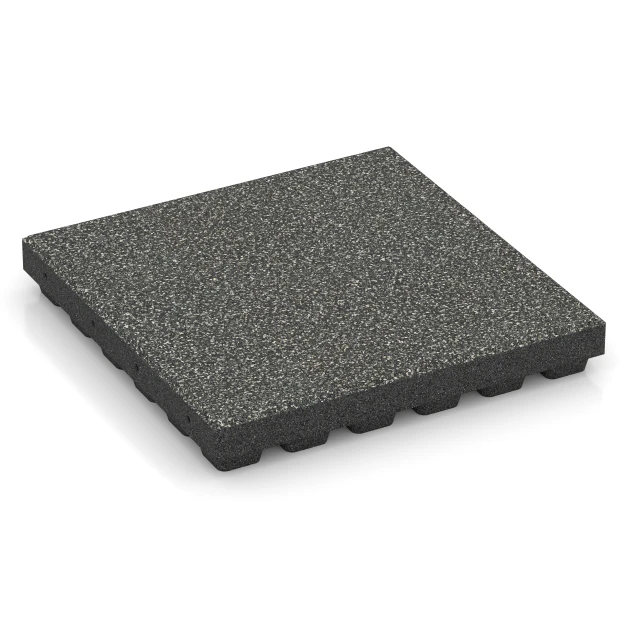 Dopadová dlažba – 210 cm von WARCO im Farbdesign Tmavě šedá žula mit den Abmessungen 50 x 50 x 7 cm. Produktfoto von Artikel 6440 in der Aufsicht von schräg vorne.