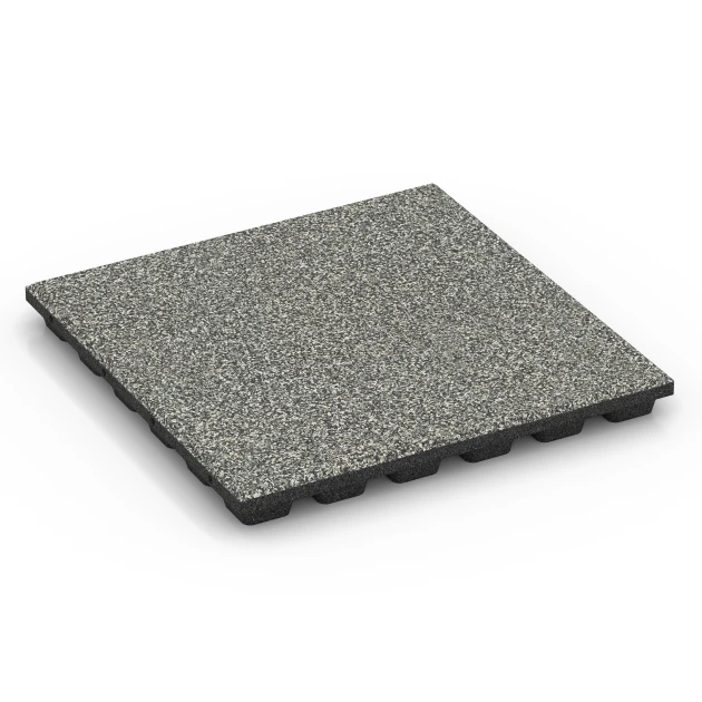 Dopadová dlažba – 160 cm von WARCO im Farbdesign Šedá žula mit den Abmessungen 50 x 50 x 4,8 cm. Produktfoto von Artikel 6432 in der Aufsicht von schräg vorne.