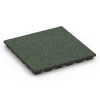 Dopadová dlaždice EPDM – 160 cm von WARCO im Farbdesign Anglický trávník mit den Abmessungen 50 x 50 x 4,8 cm | 0,25 m². Produktfoto von Artikel 6433 in der Aufsicht von schräg vorne.