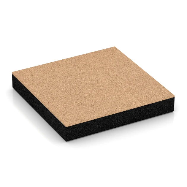 Dopadová dlaždice – 230 cm von WARCO im Farbdesign Pískově béžová mit den Abmessungen 50 x 50 x 8 cm | 0,25 m². Produktfoto von Artikel 6276 in der Aufsicht von schräg vorne.