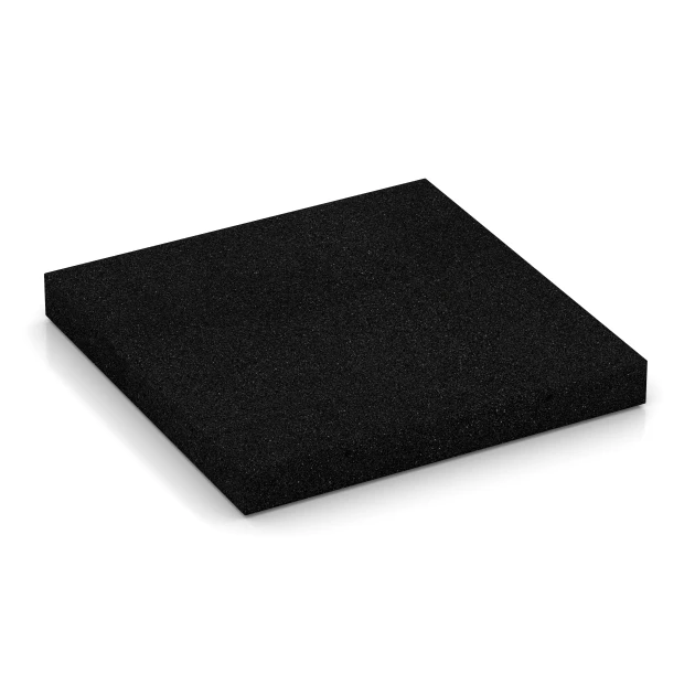 Dopadová dlaždice – 180 cm von WARCO im Farbdesign Antracit mit den Abmessungen 50 x 50 x 6 cm | 0,25 m². Produktfoto von Artikel 6265 in der Aufsicht von schräg vorne.