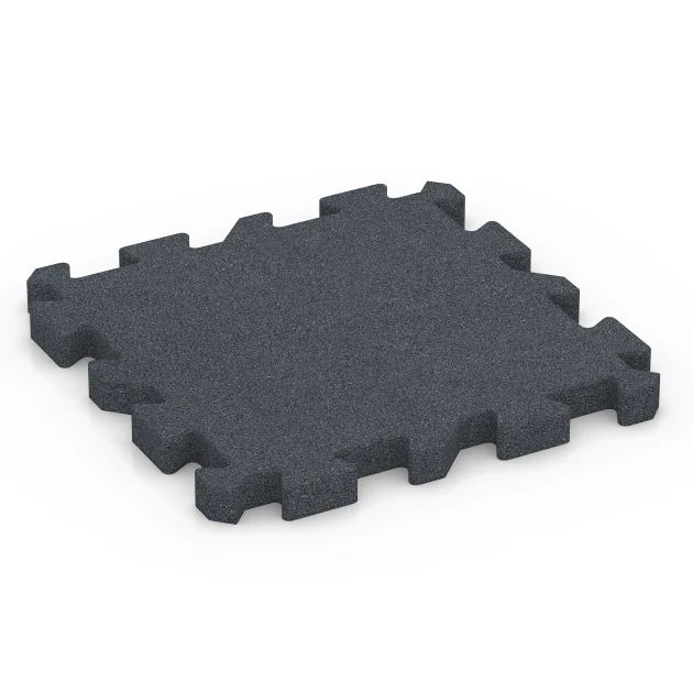 Fitness podlaha von WARCO im Farbdesign Břidlicová šedá mit den Abmessungen 50 x 50 x 4 cm | 0,25 m². Produktfoto von Artikel 6996 in der Aufsicht von schräg vorne.