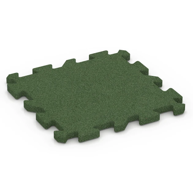 Podlaha do kotce pro psy von WARCO im Farbdesign Travní zelená mit den Abmessungen 50 x 50 x 3 cm | 0,25 m². Produktfoto von Artikel 6615 in der Aufsicht von schräg vorne.
