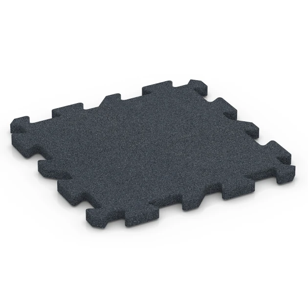 Fitness podlaha von WARCO im Farbdesign Břidlicová šedá mit den Abmessungen 50 x 50 x 3 cm | 0,25 m². Produktfoto von Artikel 6992 in der Aufsicht von schräg vorne.