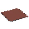 von WARCO im Farbdesign Cihlově červená mit den Abmessungen 102,5 x 102,5 x 3 cm | 1,05 m². Produktfoto von Artikel 6392 in der Aufsicht von schräg vorne.