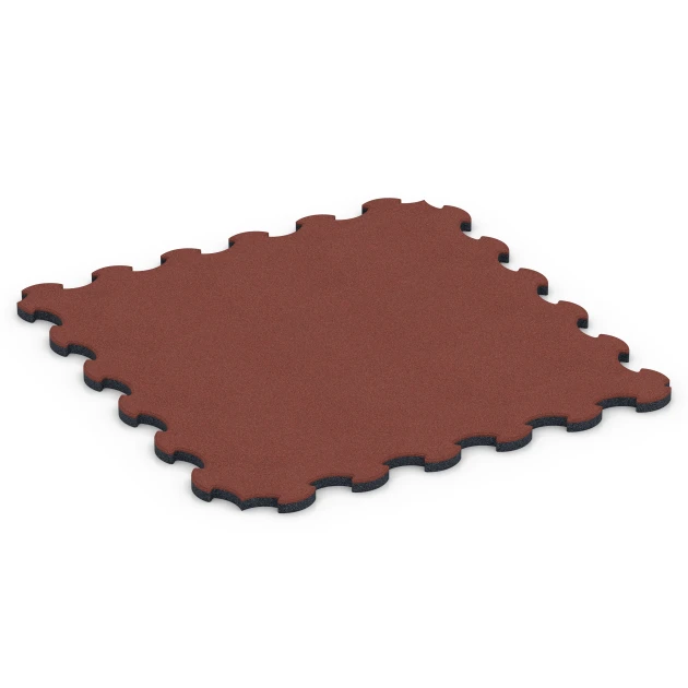  von WARCO im Farbdesign Cihlově červená mit den Abmessungen 102,5 x 102,5 x 3 cm | 1,05 m². Produktfoto von Artikel 6392 in der Aufsicht von schräg vorne.