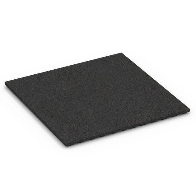 Stájová rohož Komfort von WARCO im Farbdesign Antracit mit den Abmessungen 100 x 100 x 4 cm | 1,00 m². Produktfoto von Artikel 6383 in der Aufsicht von schräg vorne.